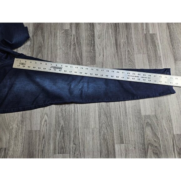 Indigo Rein Jeans Womens Juniors 13 Blue Skinny Denim Dark Wash Embroidered - Picture 8 of 10